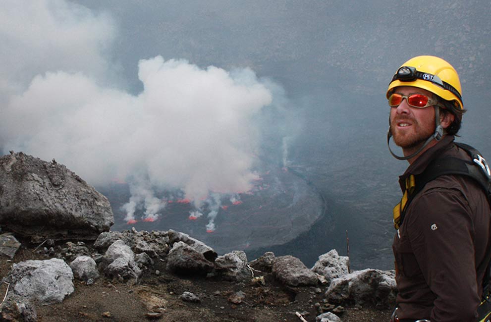 Volcano Filming